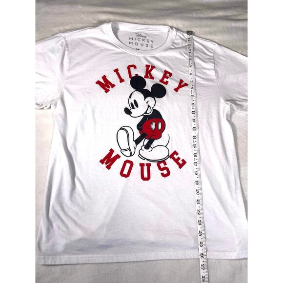 Disney Mickey Mouse Graphic T-Shirt White XXL - Picture 4 of 5